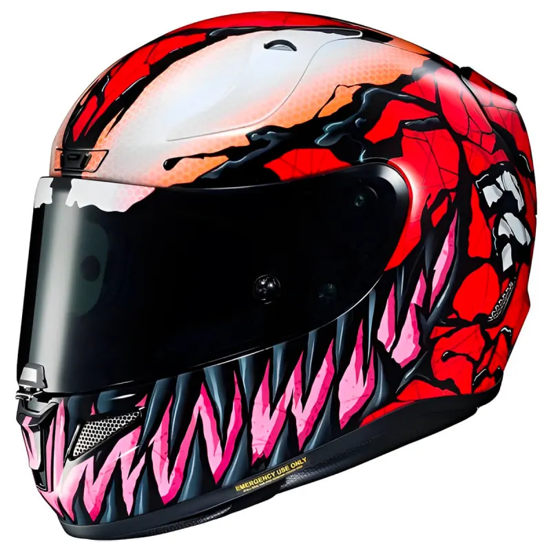 Capacete HJC RPHA 11 Carnage Vermelho Fechado - 