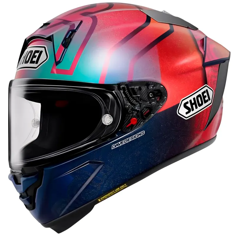 Capacete Shoei X-SPR Pro Marquez Holi TC-1 Fechado - 