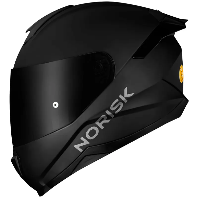 Capacete Norisk Razor Preto Fosco Solid Edition Fechado - Preto Fosco Solid Edition