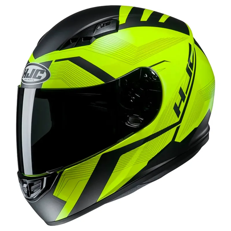 Capacete HJC CS 15 Faren Verde Fechado - 