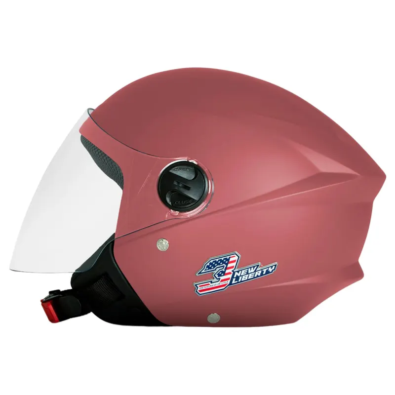 Capacete Pro Tork New Liberty 3 Elite Rosa Fosco Fechado - 