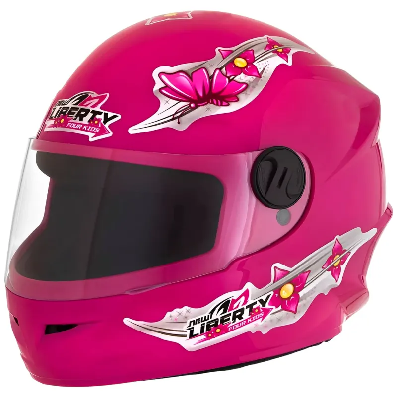Capacete Pro Tork Infantil Liberty Four Girls Rosa Fechado - 