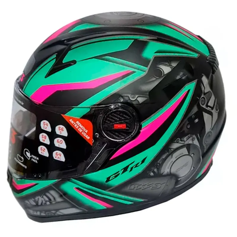 Capacete FW3 GTN R1 Fechado - 