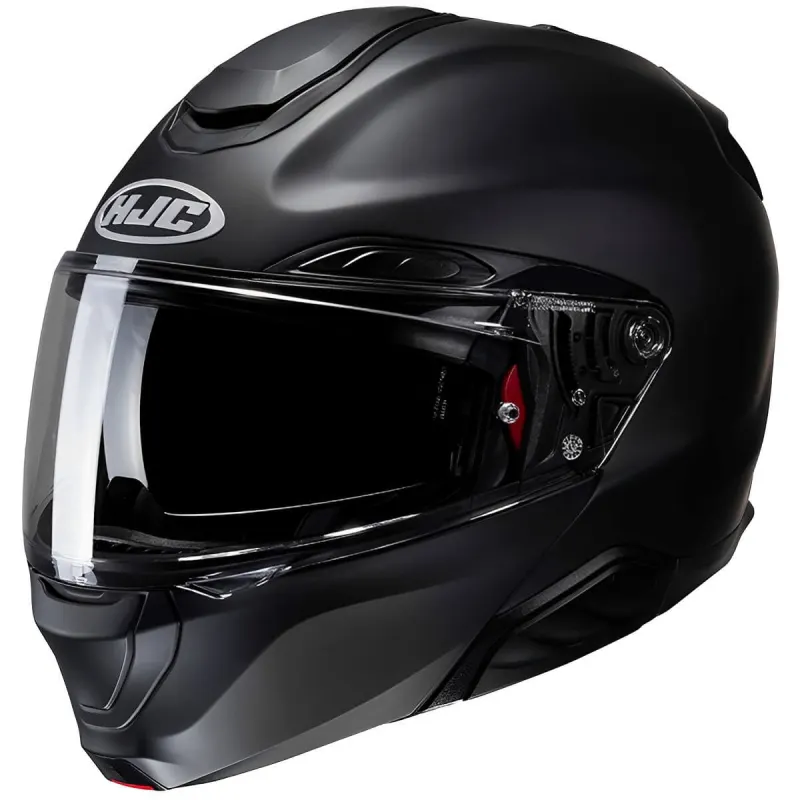Capacete HJC RPHA 91 Solido Preto Fosco Articulado/Robocop - Preto Fosco