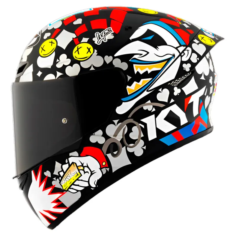 Capacete KYT TT Course Riccardo Rossi 2022 Fechado - 