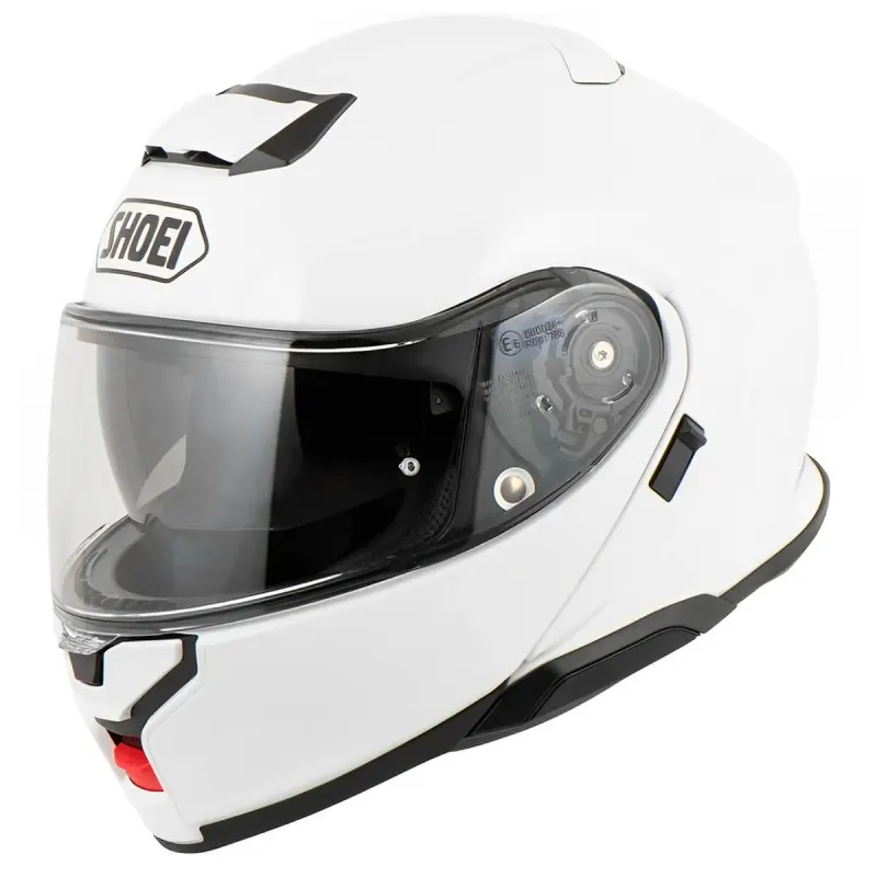 Capacete Shoei Capacete Escamoteável Shoei Neotec 3 Branco Articulado/Robocop - Branco