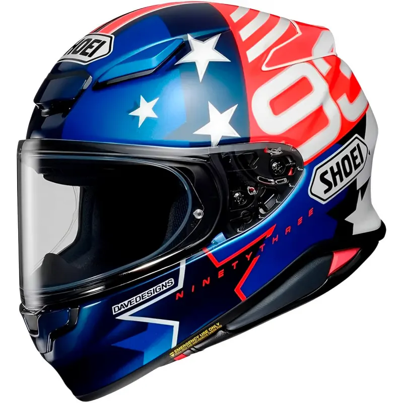 Capacete Shoei Capacete Fechado Shoei NXR 2 Marquez American Spirit TC-10 Fechado - 
