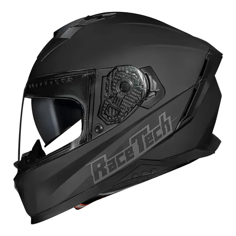 Capacete Race Tech Capacete Fechado Race Tech Volt Preto Fosco Fechado - 