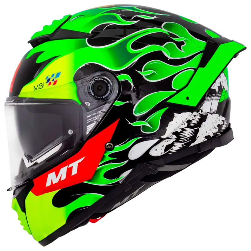 Capacete MT Thunder 4 SV Yamanaka 2024 B6 Fechado - 