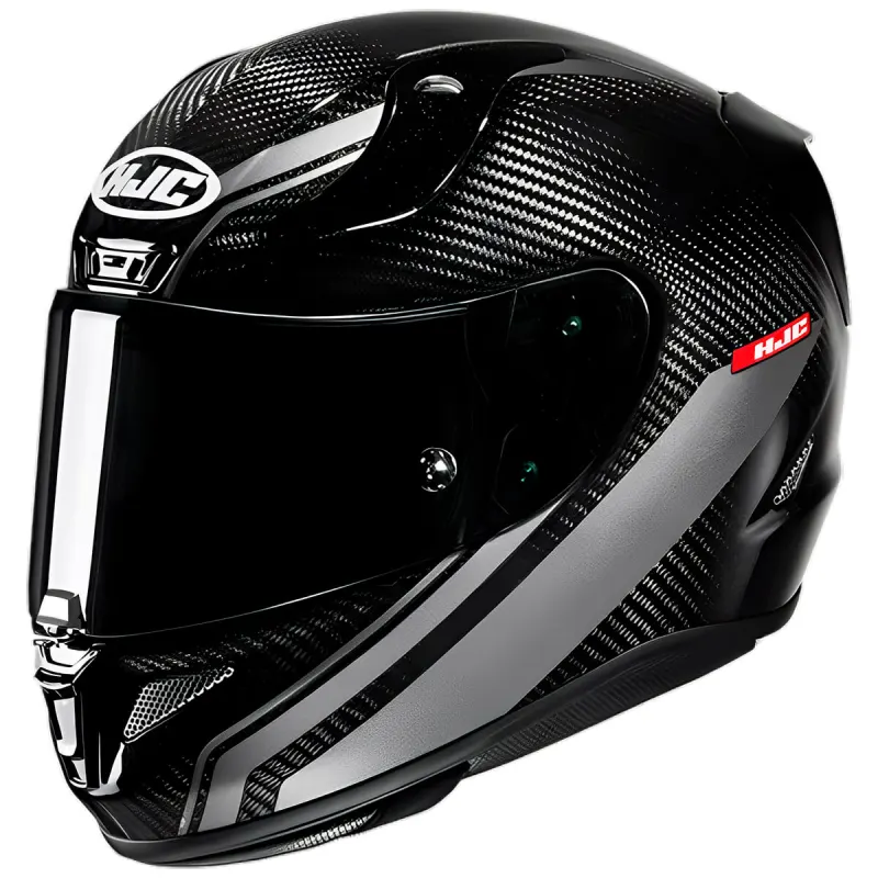 Capacete HJC RPHA 11 Carbon Litt Preto Cinza Fechado - 
