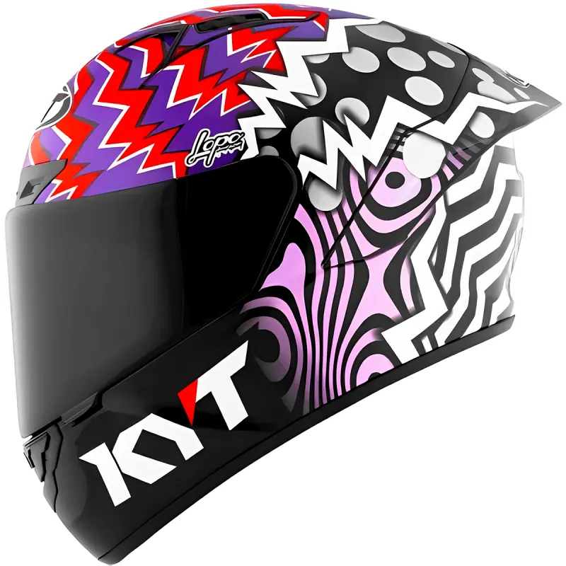 Capacete KYT NZ Race Savadori Replica Fechado - 