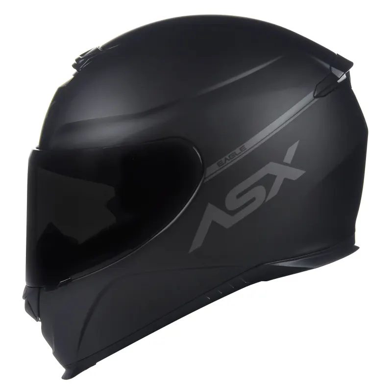 Capacete ASX Eagle Solid Monocolor Fechado - 