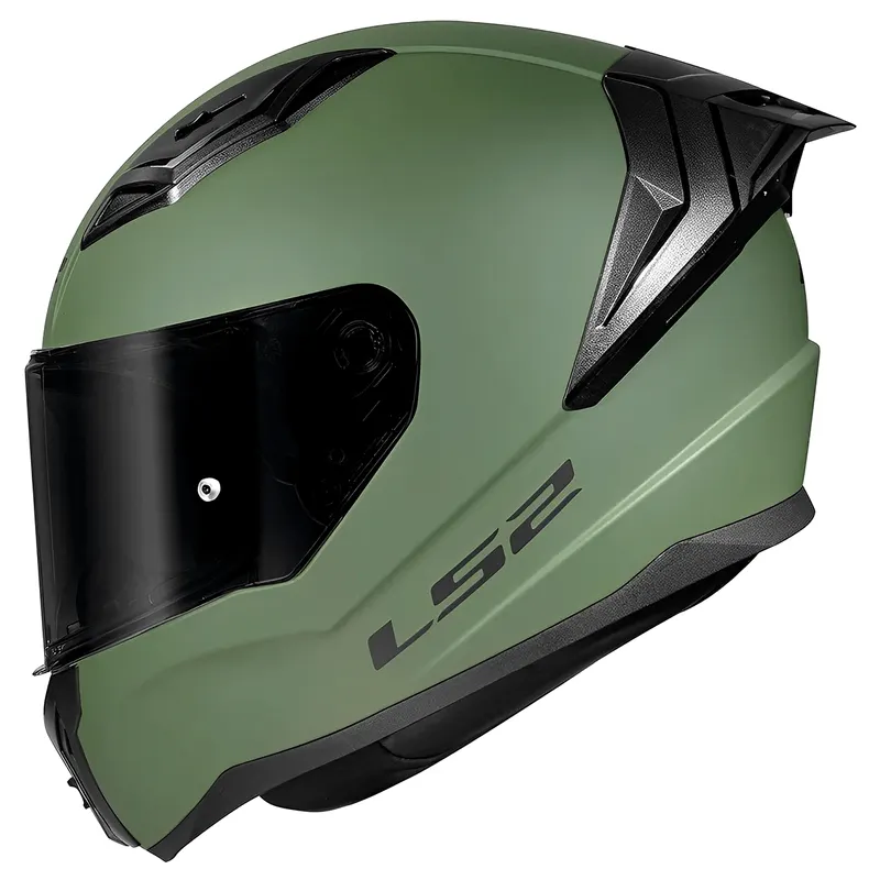 Capacete LS2 FF810 Vigo Monocolor Fechado - Militar Verde
