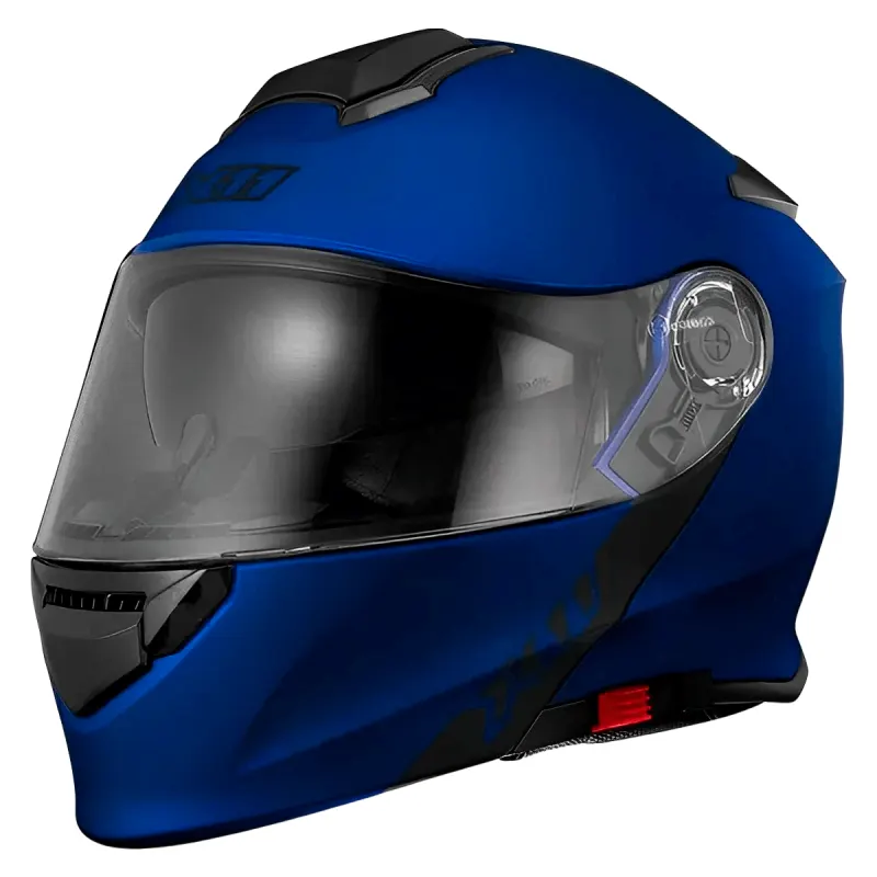 Capacete X11 Turner Solides Azul Metálico Fechado - 
