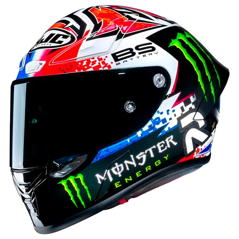 Capacete HJC RPHA 1 Quartararo Le Mans Monster Fechado - 