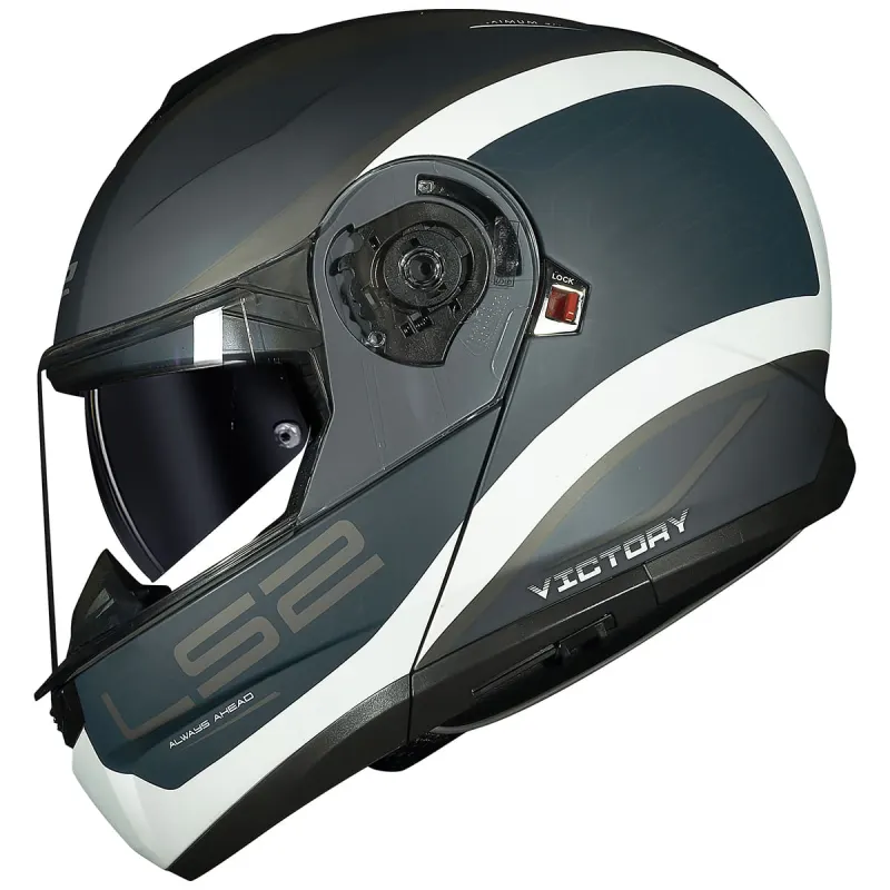 Capacete LS2 FF908 Stobe 2 Articulado/Robocop - Monocolor
