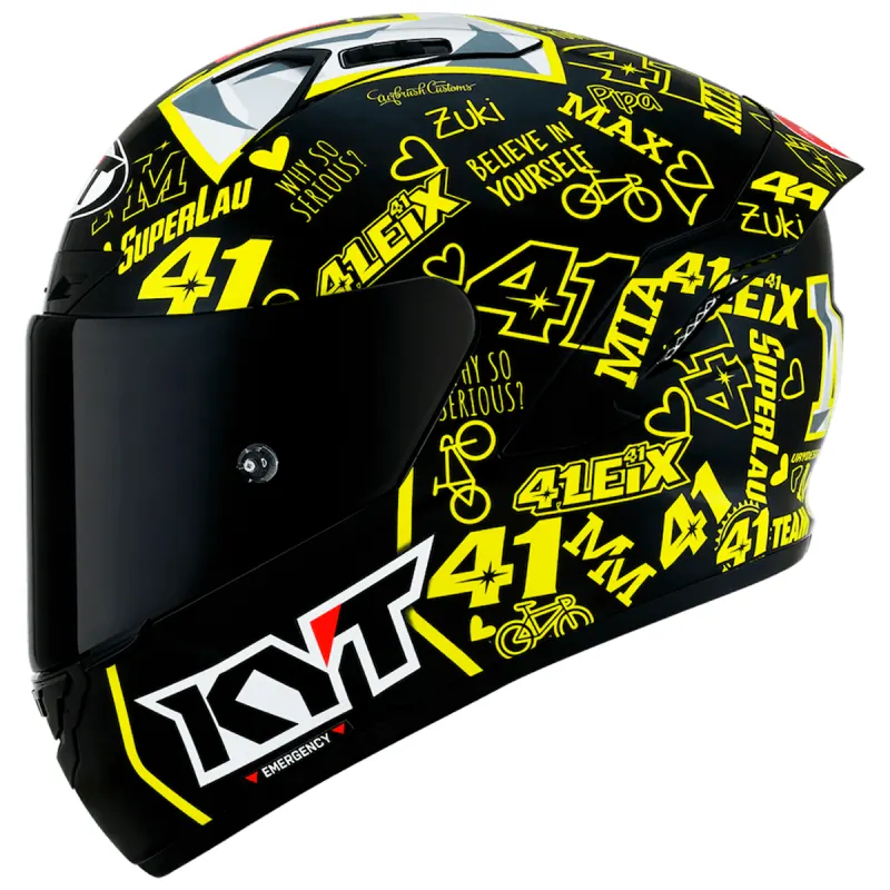 Capacete KYT NX-Race Espargaro Modelo Piloto 2020 Fechado - 