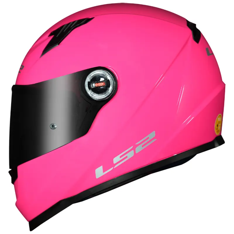 Capacete LS2 FF358 Classic Rosa Fechado - Rosa