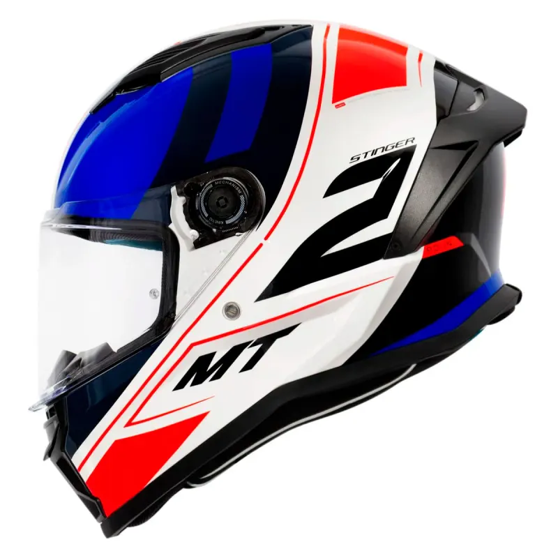 Capacete MT Stinger 2 Poun A7 Brilho Fechado - 