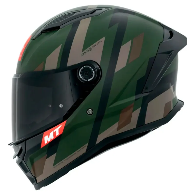Capacete MT Stinger 2 Register D16 Fosco Fechado - 