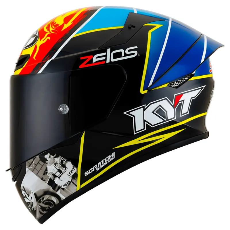 Capacete KYT TT Course Xavier Simeon Fechado - 