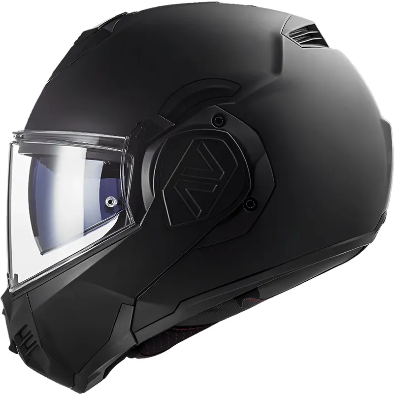 Capacete LS2 FF906 Advant Noir Preto Fosco Articulado/Robocop - Preto Fosco