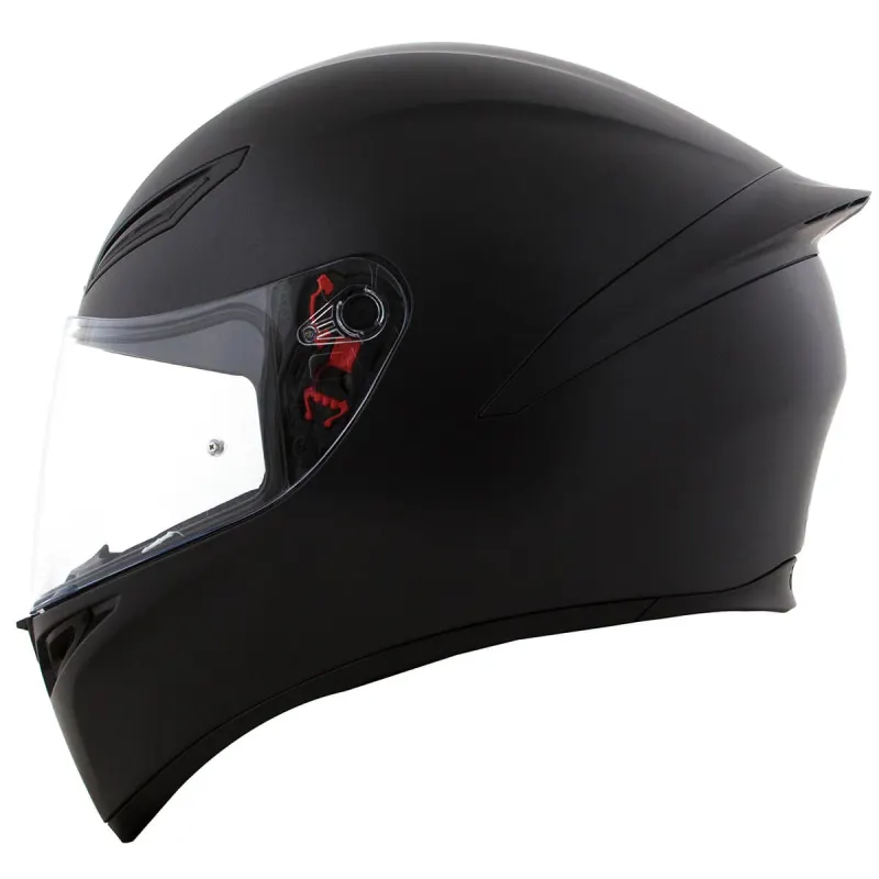 Capacete AGV Fechado K1 Monocolor Preto Fosco Fechado - 
