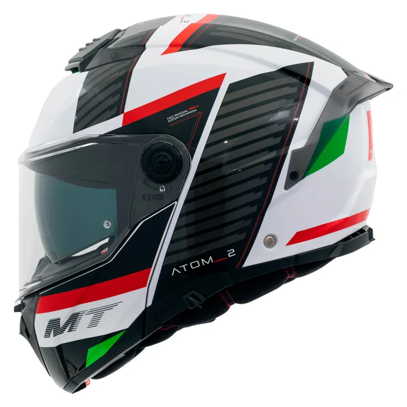 Capacete MT Atom 2 SV Linking Fechado - 