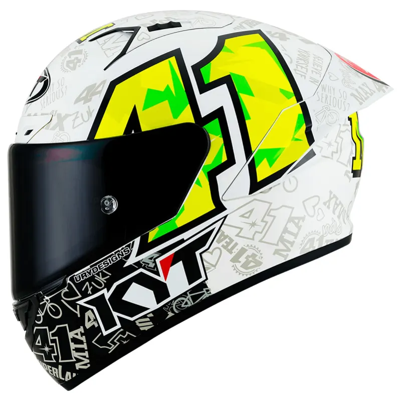 Capacete KYT NZ Race Espargaro Replica 2021 Fechado - 