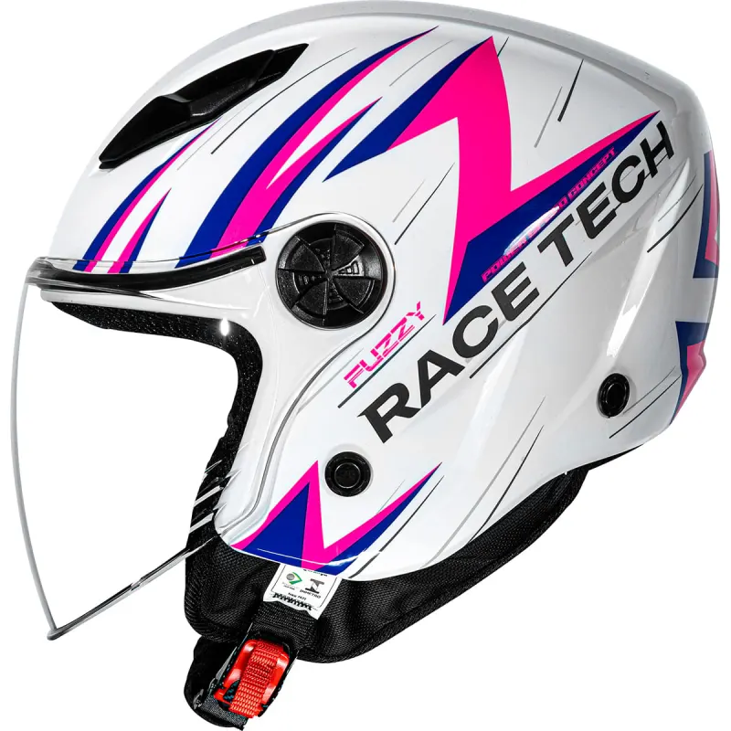 Capacete Race Tech Capacete Race Tech Play Fuzzy Fechado - 