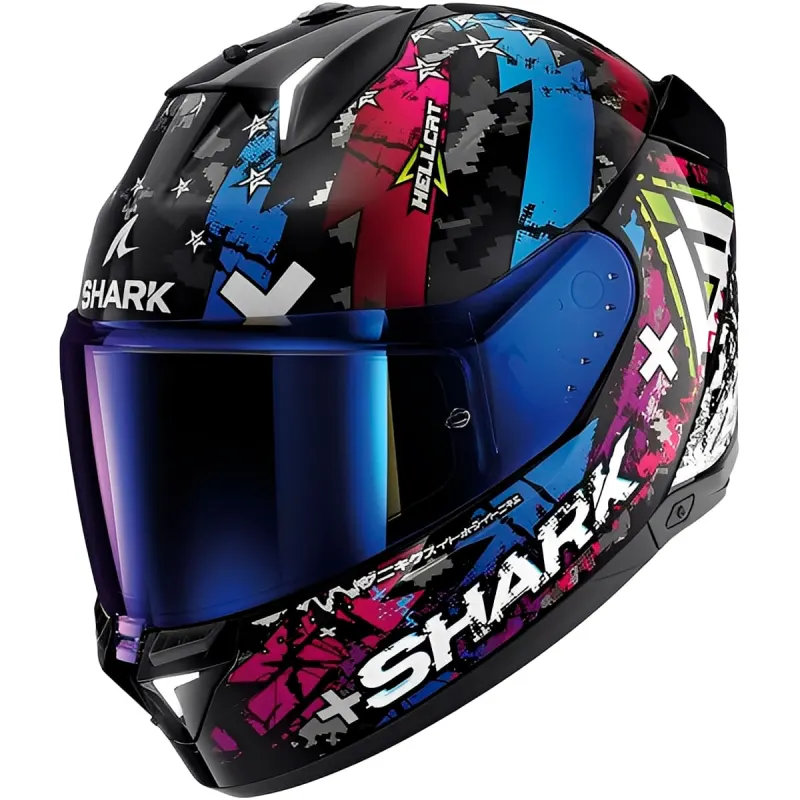 Capacete Shark Skwal I3 Blank Hellcat Fechado - 