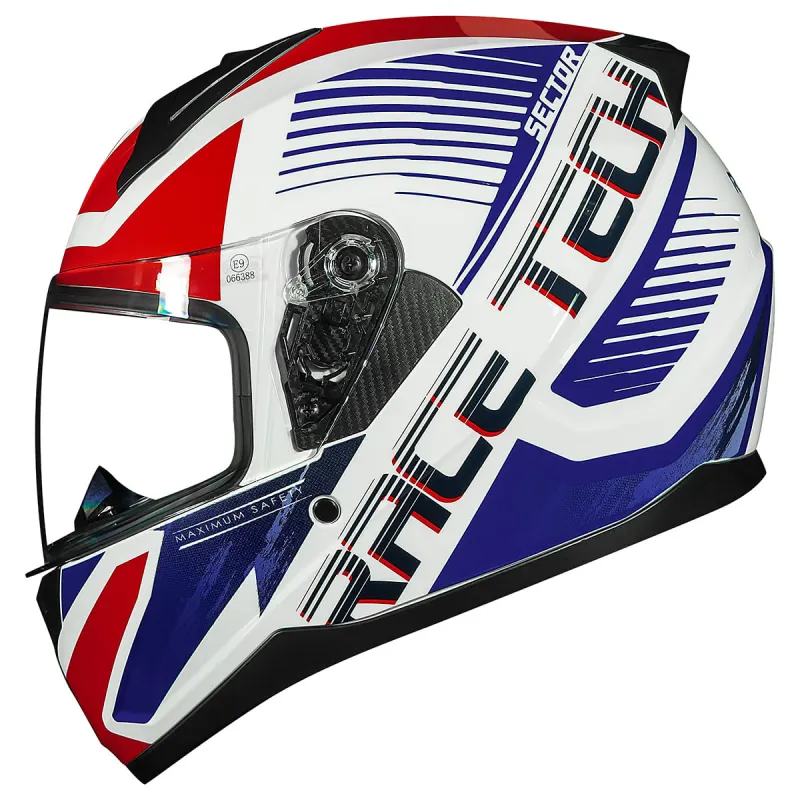 Capacete Race Tech Sector Slash Fechado - 