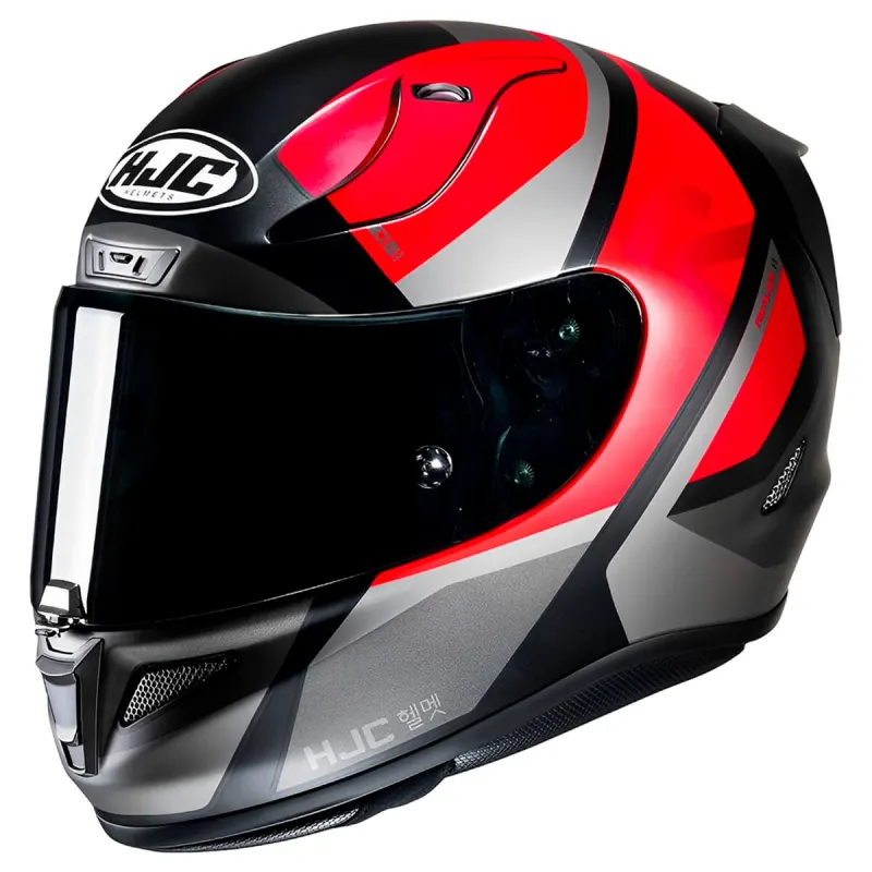 Capacete HJC RPHA 11 Seeze Vermelho Prata Fechado - 