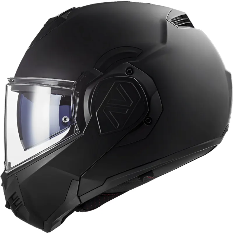 Capacete LS2 FF906 Advant Noir Preto Fosco Articulado/Robocop - Preto Fosco