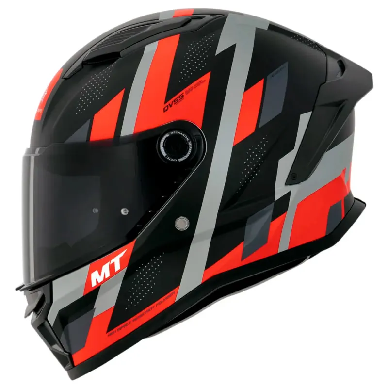 Capacete MT Stinger 2 Register A5 Fosco Fechado - 