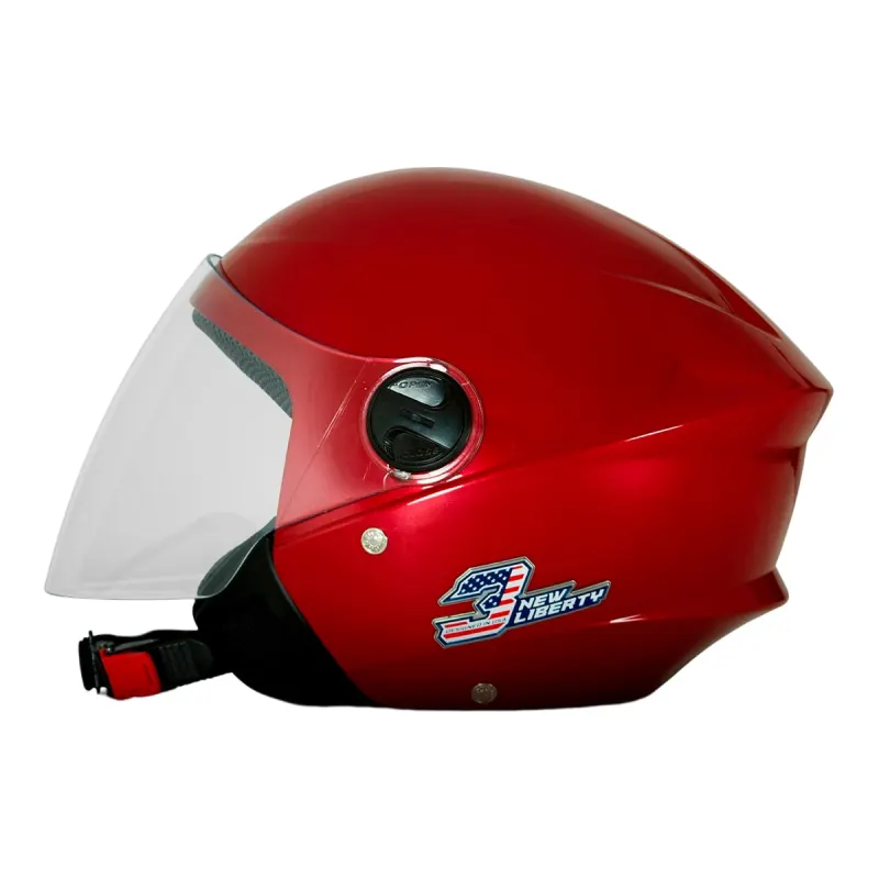Capacete Pro Tork New Liberty 3 Elite Vermelho Fechado - 