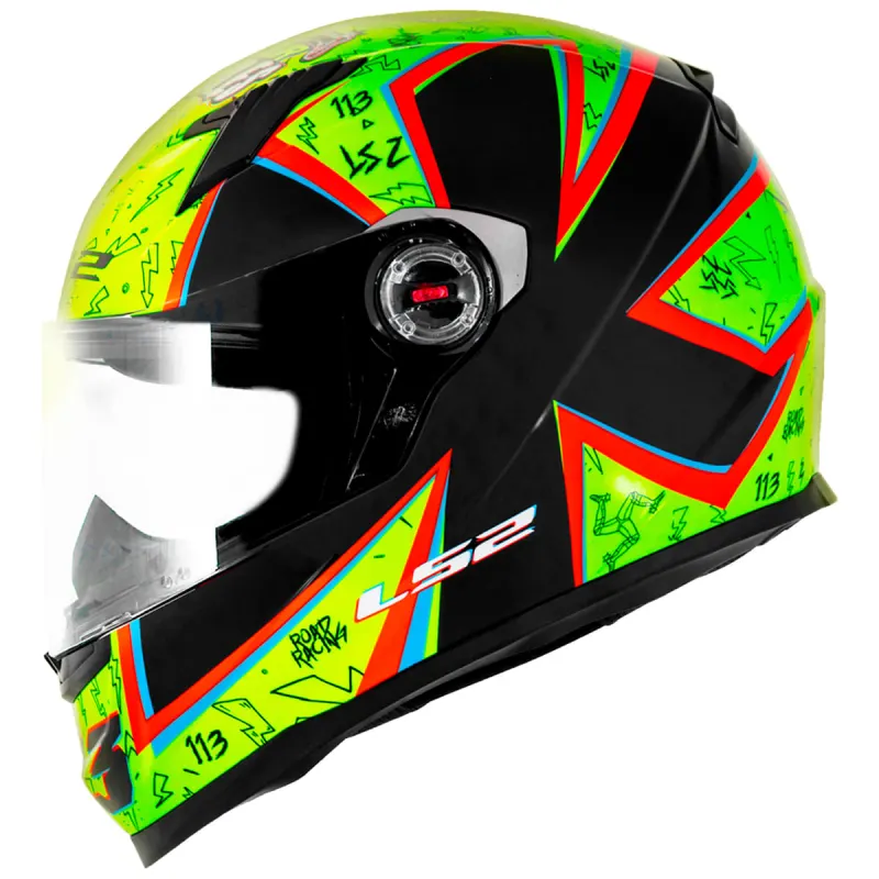 Capacete LS2 FF358 Rafael Paschoalin Fechado - Monocolor