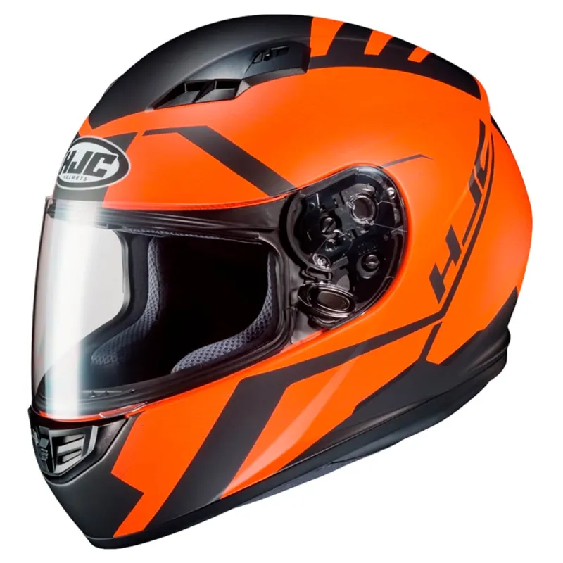 Capacete HJC CS 15 Faren Laranja Fechado - 