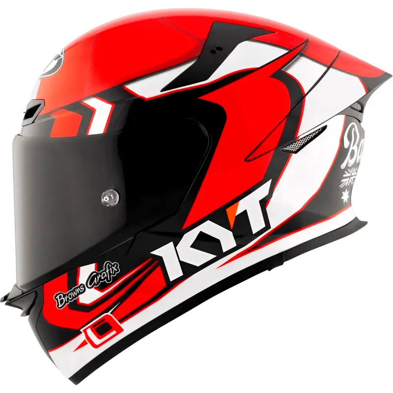 Capacete KYT TT Revo Bayliss Replica Fechado - 