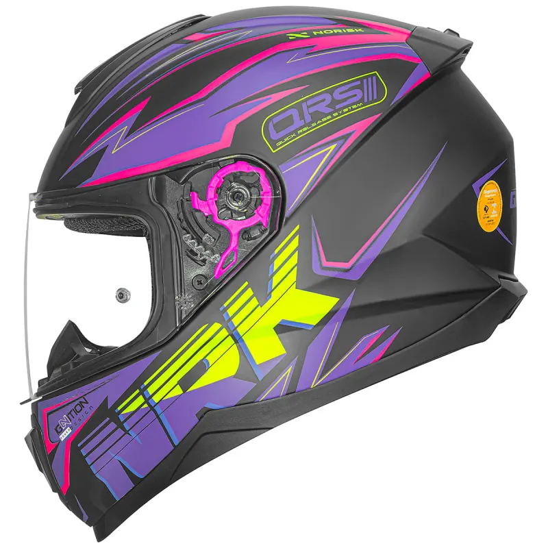 Capacete Norisk Razor Ghost Fechado - Monocolor