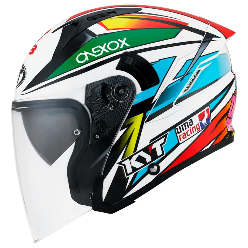 Capacete KYT NF-J Kasma Daniel Fechado - 