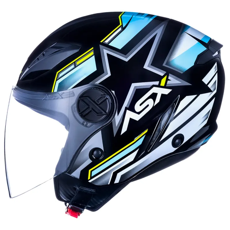 Capacete ASX City Air Pilot Fechado - 