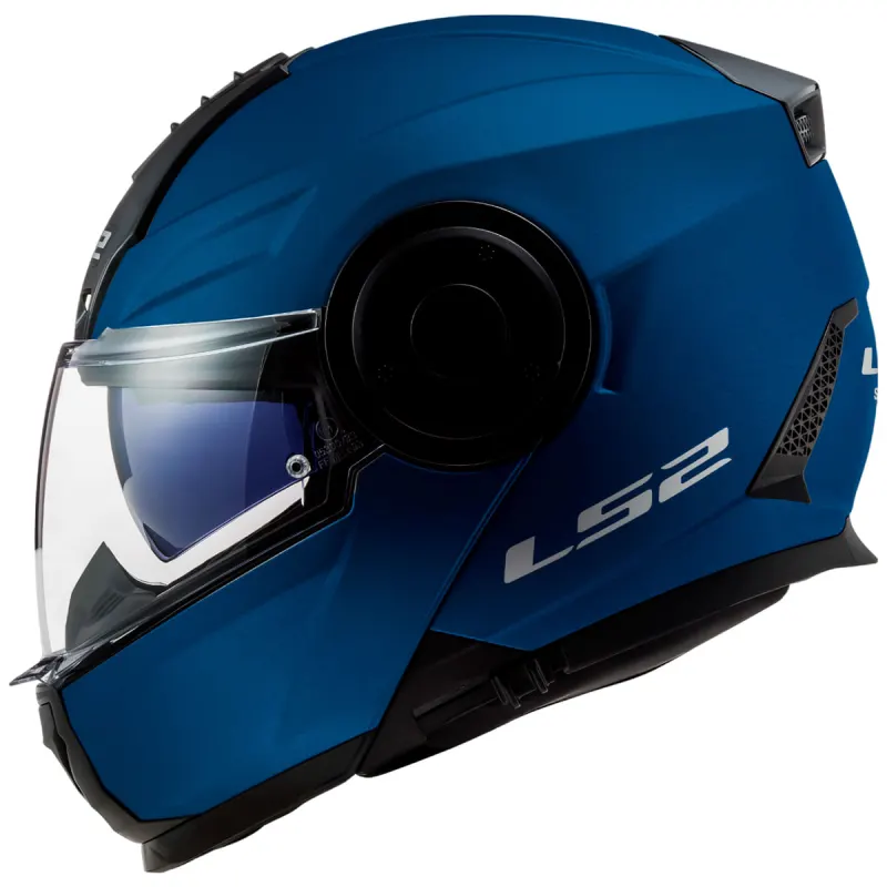 Capacete LS2 FF902 Scope Azul Fosco Fechado - Azul