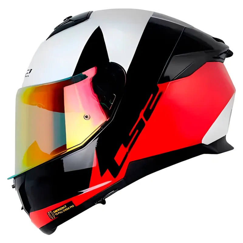 Capacete LS2 FF808 Stream 2 Thunderbiz Fechado - Monocolor