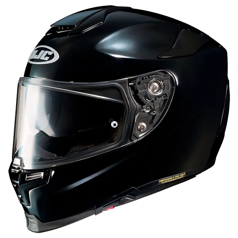Capacete HJC RPHA 70 Solido Preto Fechado - 