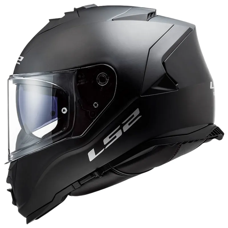 Capacete LS2 FF800 Storm Preto Fosco Fechado - Preto Fosco