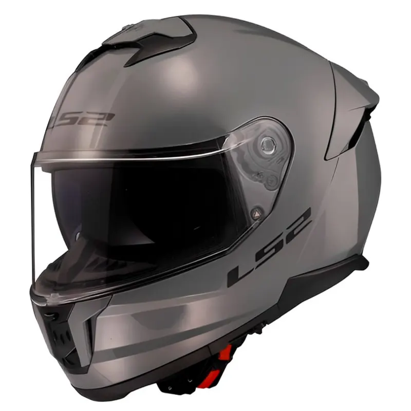 Capacete LS2 FF808 Stream 2 Nardo Grey Fechado - Cinza