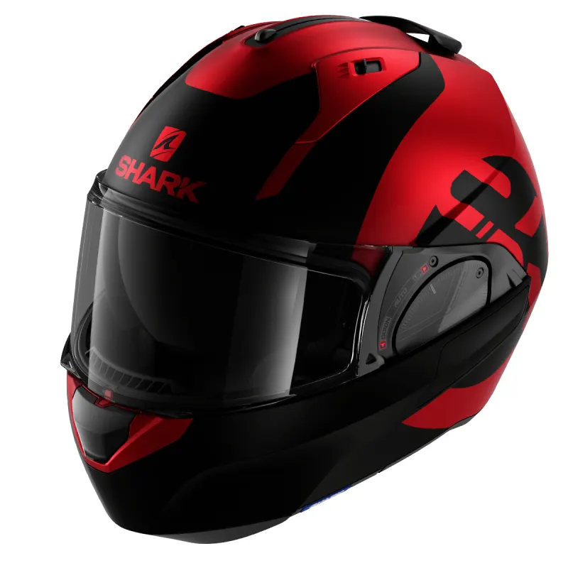 Capacete Shark Evo ES Kedje Fosco RKR Fechado - 