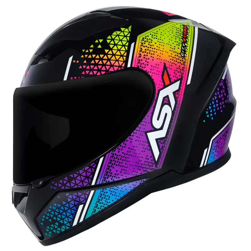 Capacete ASX City Storm Fechado - 