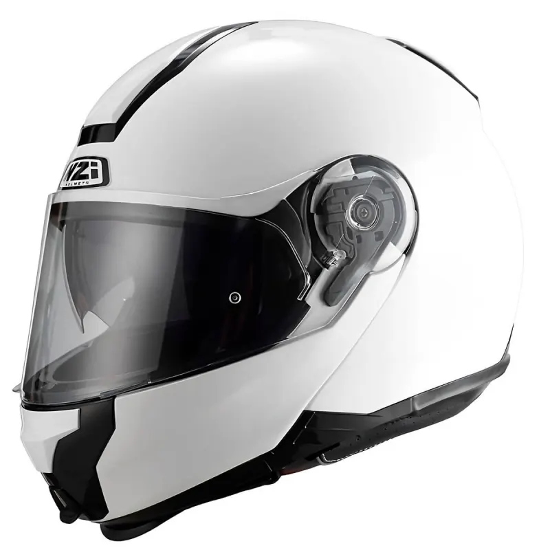 Capacete NZI Capacete Escamoteável NZI Combi 2 Duo Branco Articulado/Robocop - 